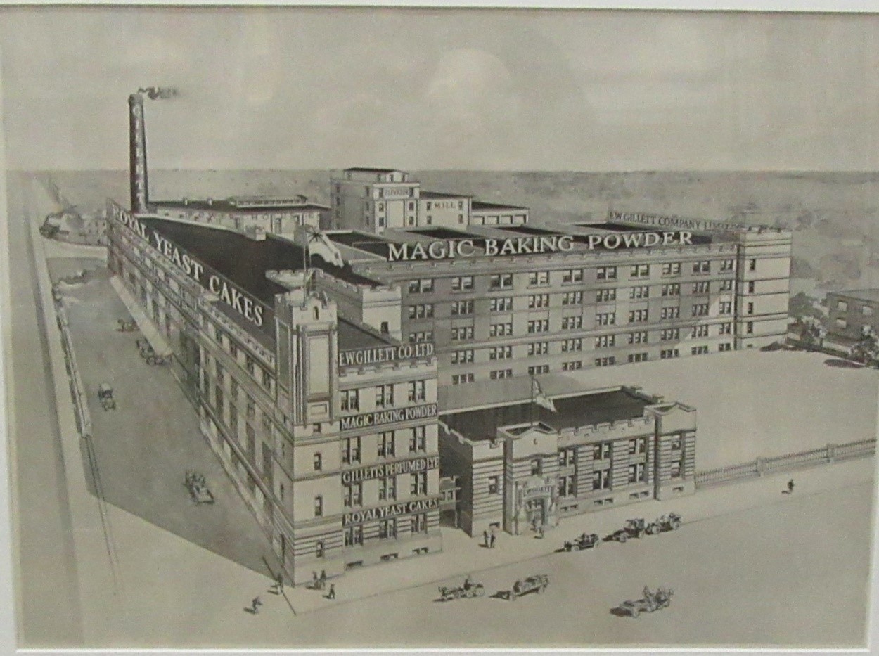 E.W.GILLESPIE LIMITED. Plant Of E.W.Gillespie Limited, Toronto, Ontario, Erected 1912. 